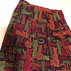 LuLaRoe Madison Skirt with Pockets - Cats!